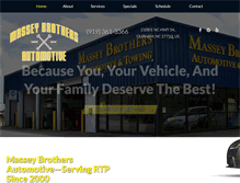 Tablet Screenshot of masseybrothers.com